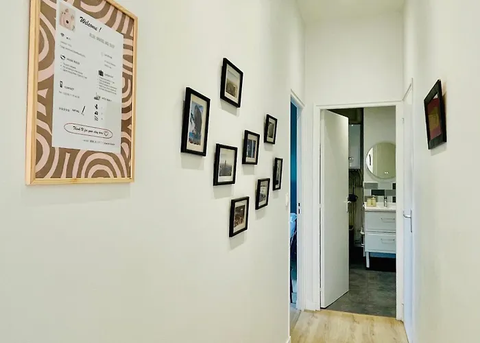 Charming Flat Ideal Location, 2 Bedroom 5 Pers Max Апартаменты